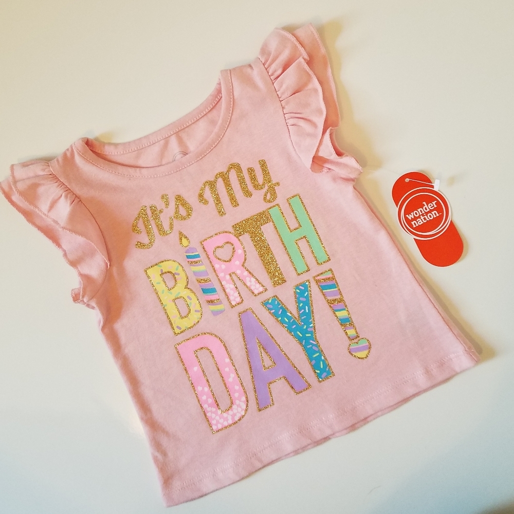"It's My Birthday" shirt size 2t